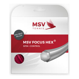 Cordajes De Tenis MSV Focus-HEX 12m rot